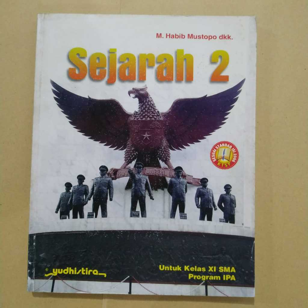 Buku Obral SEJARAH 2 untuk kelas XI SMA Program IPA KTSP 2006 - M Habib Mustopa -  Yudhistira