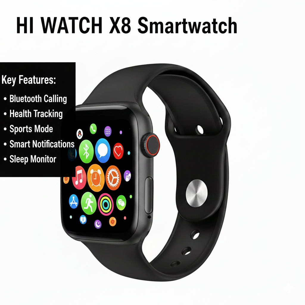 SMART WATCH X8 PRO MAX Full screen wireless charger bluetooth unisex