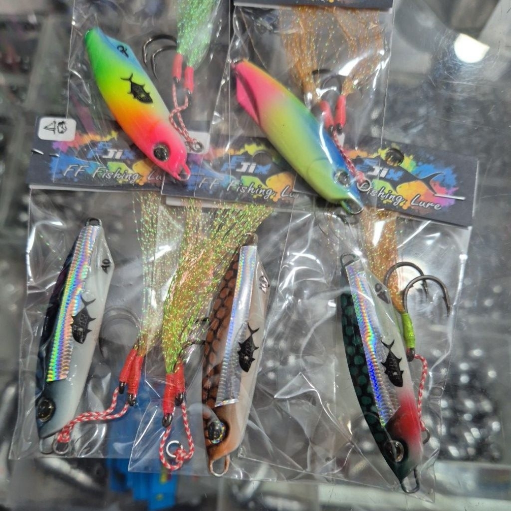 METAL JIG 40gr FULL GID + Asish Hook