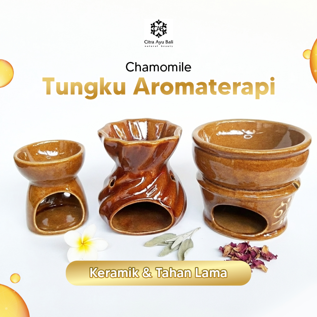 Chamomile Tungku Aromaterapi / Aromatherapy Burner - Citra Ayu Bali official Bali