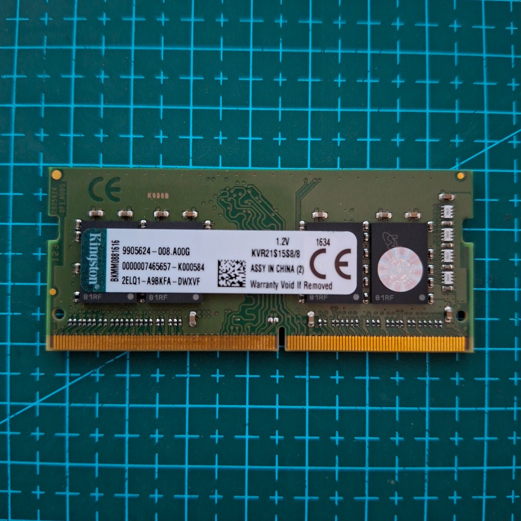 RAM KINGSTON DDR4 8GB SODIMM 2133MHz