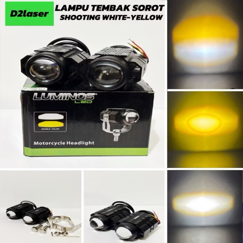 LAMPU TEMBAK D2 LASER LUMINOS 2PCS PLUS DEVIL SD111
