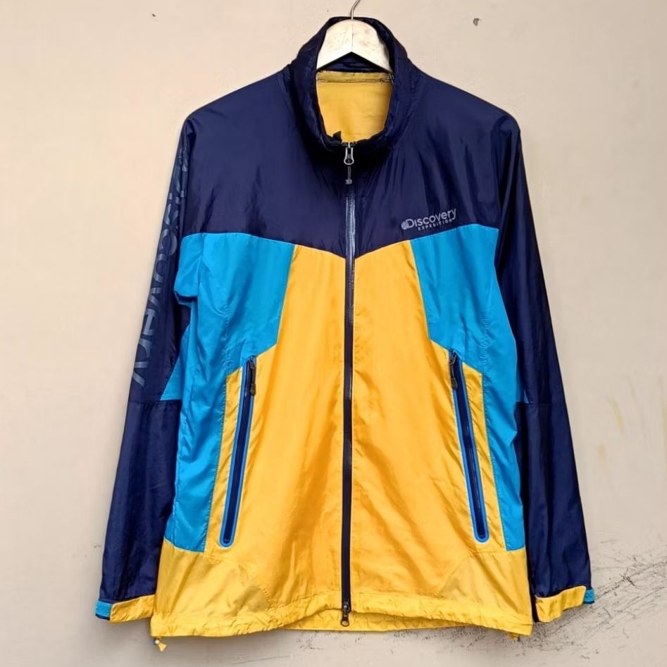 Jacket discovery expedition hiking outdoor colorblock