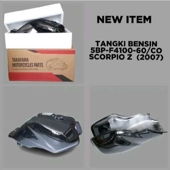 Tangki Bensin (HITAM) Yamaha SCORPIO Z 2007 [5BP-F4100-60/CO]
