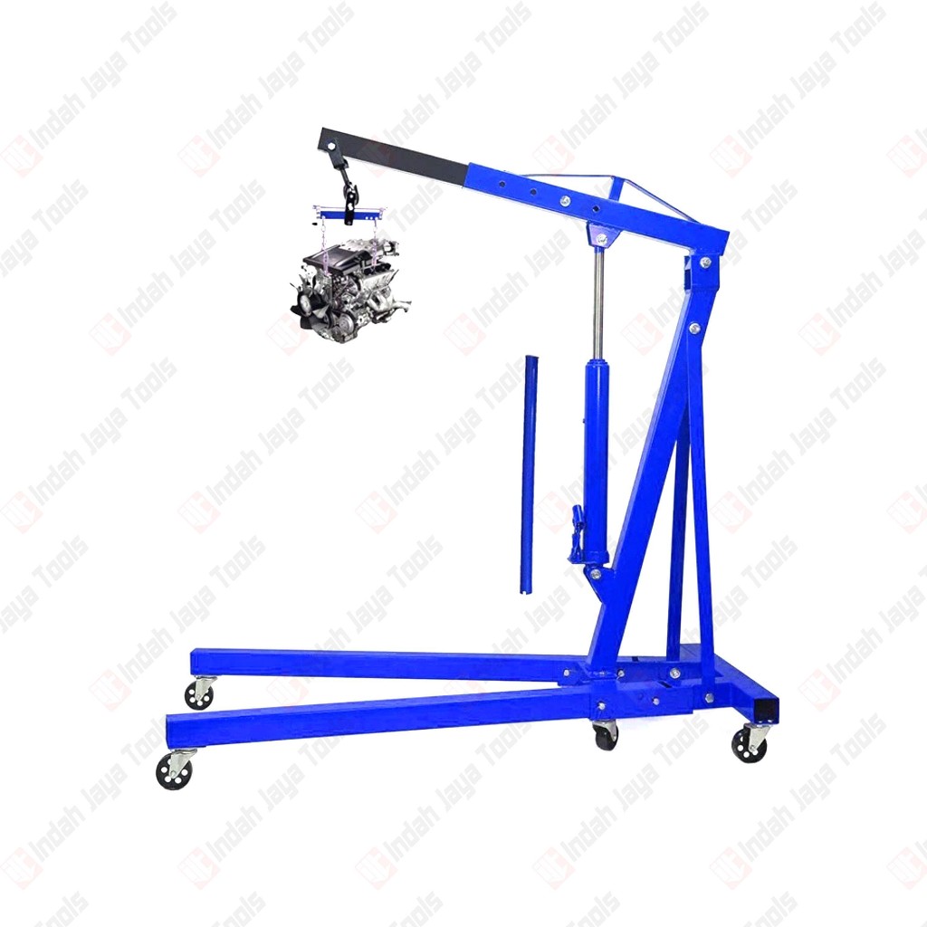 Mollar Engine Hoist Crane 2 Ton Lipat - Hydraulic Lifting Truck Katrol Dongkrak Angkat Mesin Mobil
