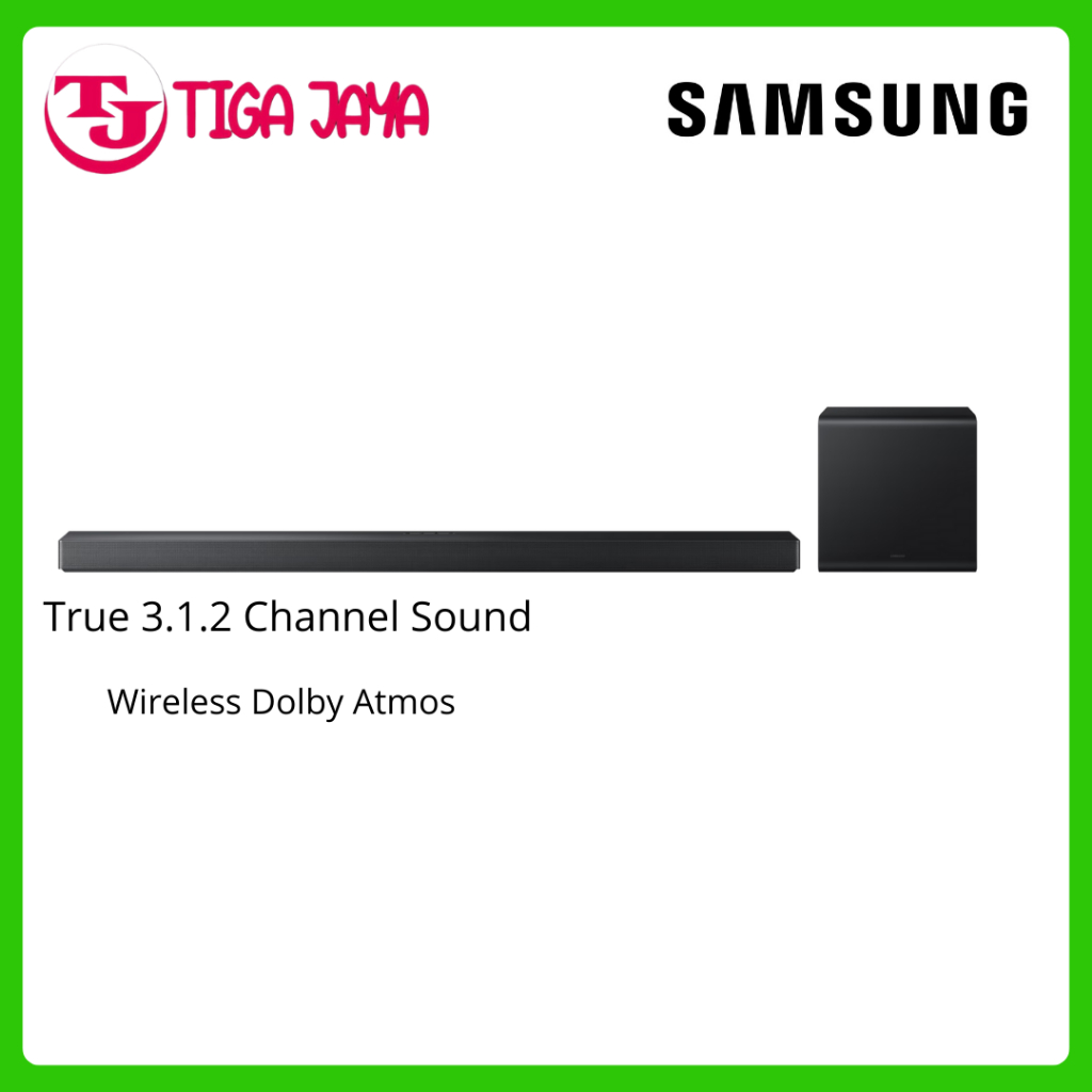SAMSUNG SOUNDBAR HW-QS700F/XD Q-SERIES SOUNDBAR HW-QS700F 3.1.2 CH SUBWOOFER HW QS700F