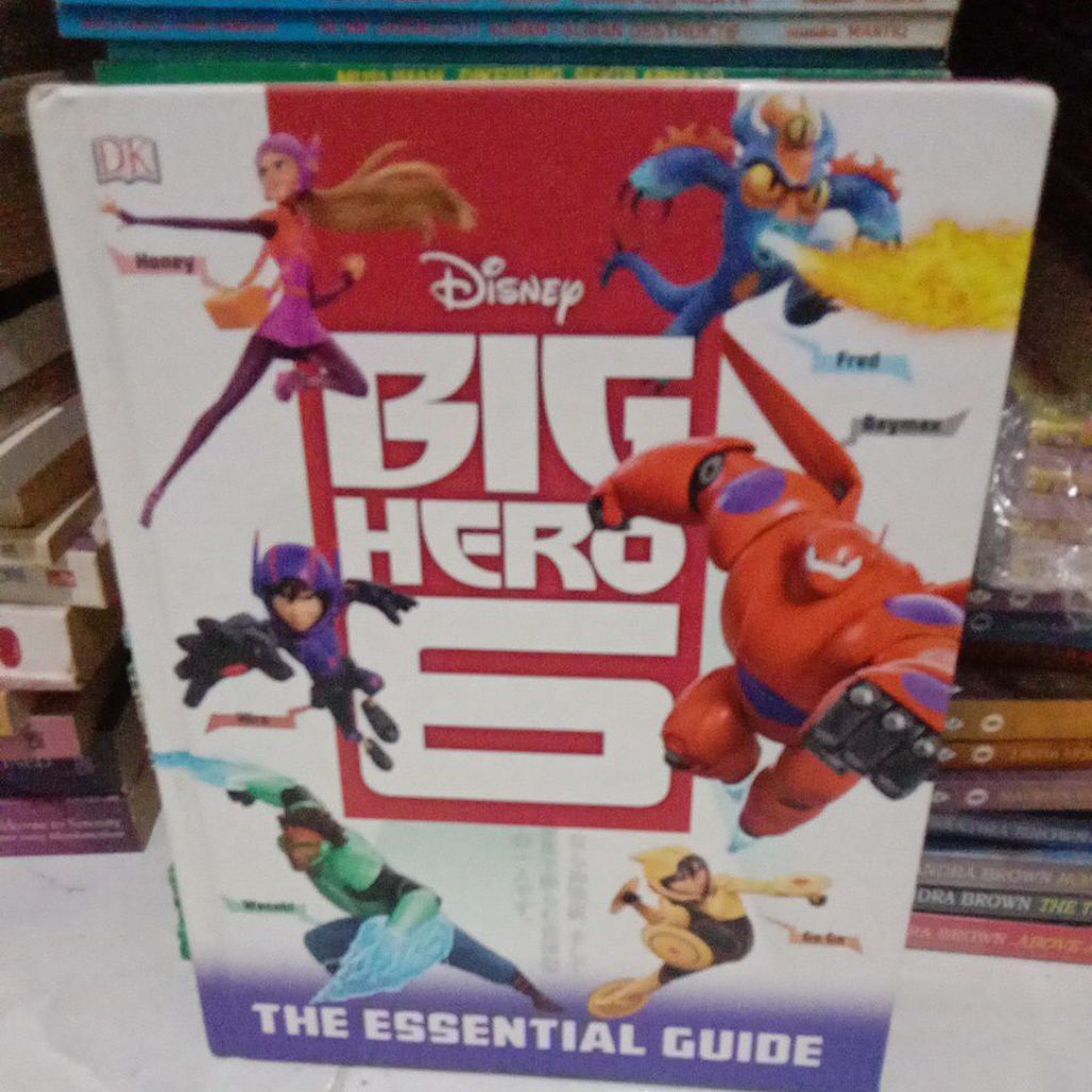 Buku Anak Disney big Hero 6 The essentials guide