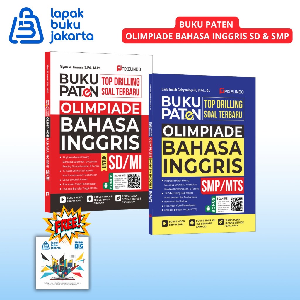 Buku Olimpiade Bahasa Inggris SD/MI & SMP/MTs
