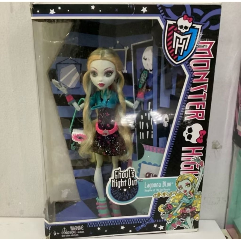 monster high ghouls night out lagoona blue