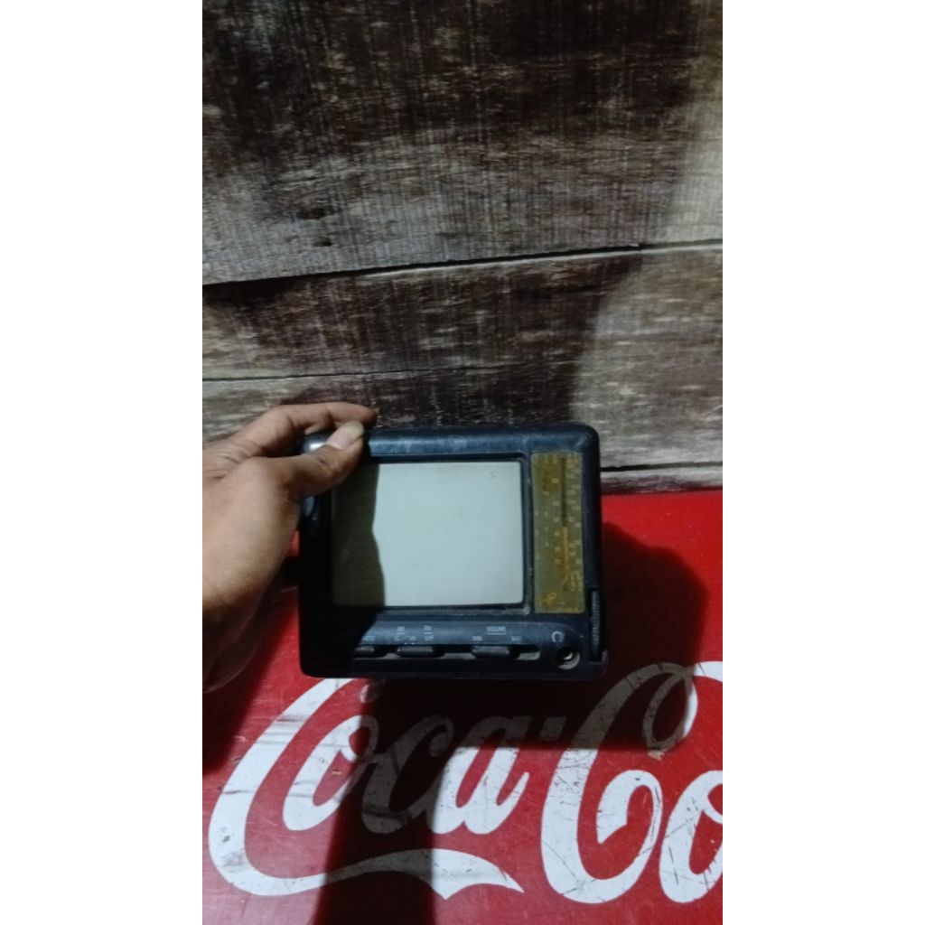 tv mini 145rb  jadul antik kuno lawas vintage display mati