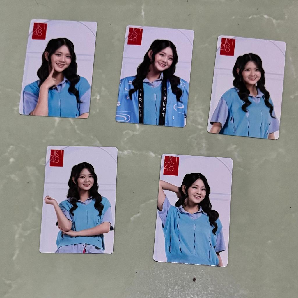Photocard Official Christy JKT48 X Jtrust Bank