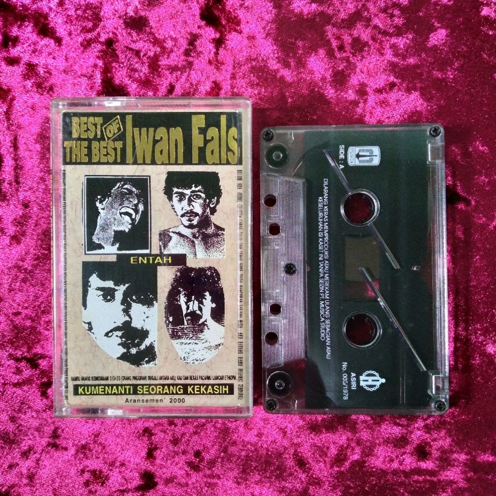 Kaset Iwan Fals - Best Of The Best