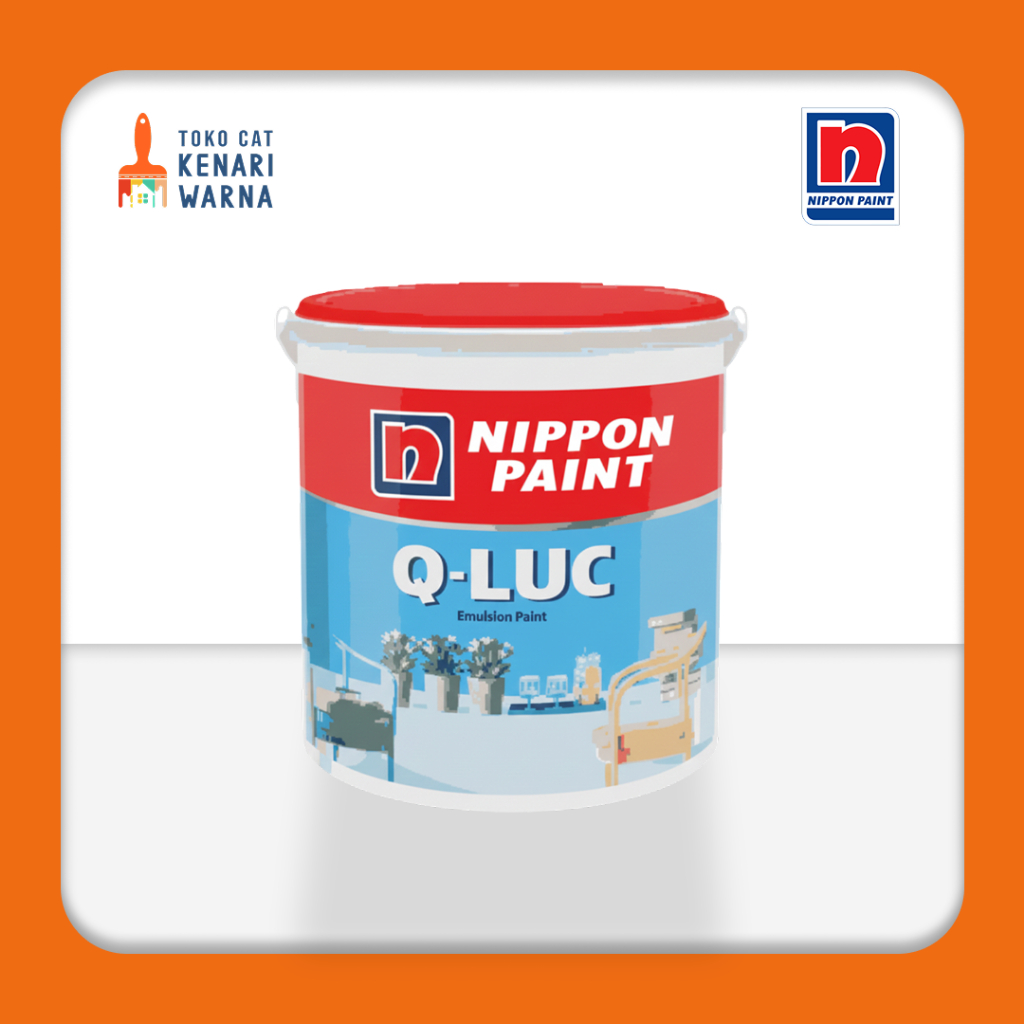 Nippon Paint - Q-Luc -4,5kg- Cat Dinding Interior