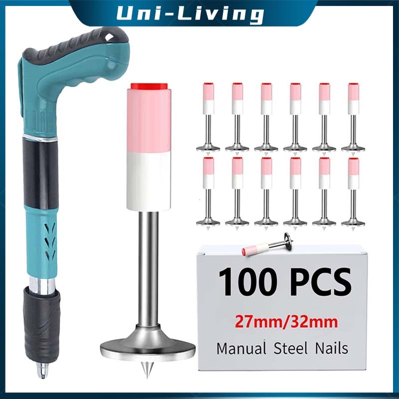 100pcs Paku Tembak Beton Refil Paku Tembak Paku Beton Ramset Paku Ramset Beton Paku Tembak Beton Dan