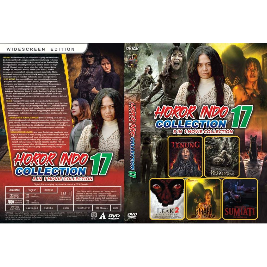 Kaset Koleksi Horror Indo Vol. 17 2025