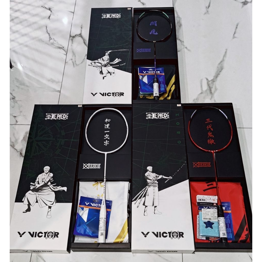 Original Victor racket badminton one piece edition