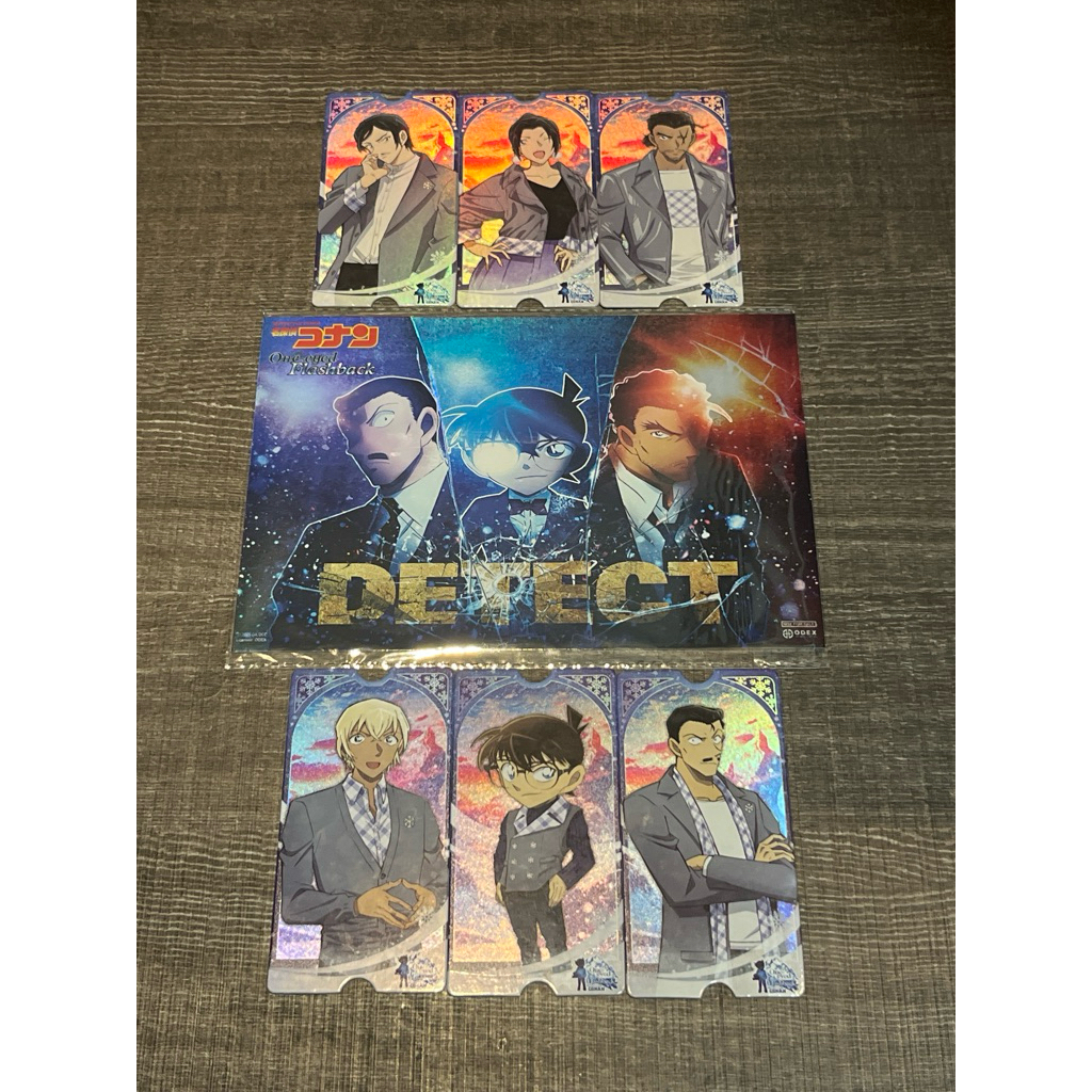 [READY] Detective Conan Movie 28 Collectible Ticket & A5 Illustration Card