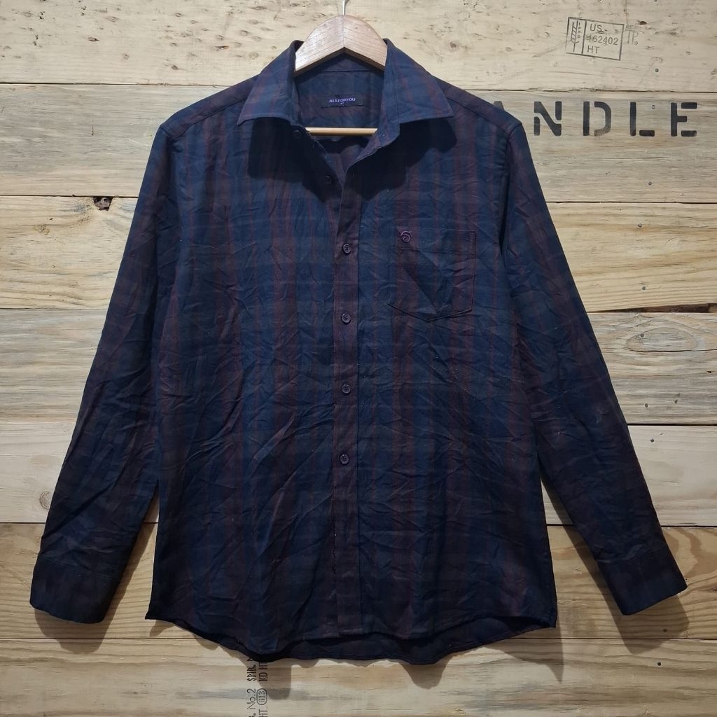 Kemeja Kotak Flanel Kemeja All For You Kain Flanel