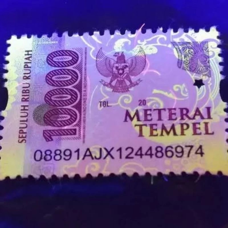 Materai Pos 10000 isi 20 Pcs