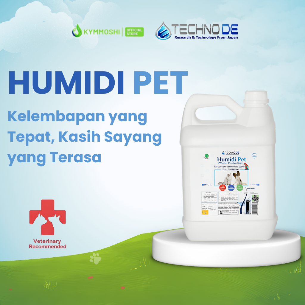 Techno De Humidipet Cairan Refill pada Mesin Humidifier