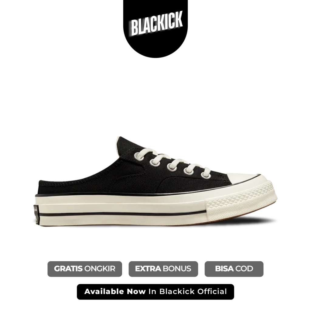 Converse 70s Mule Recycled Black