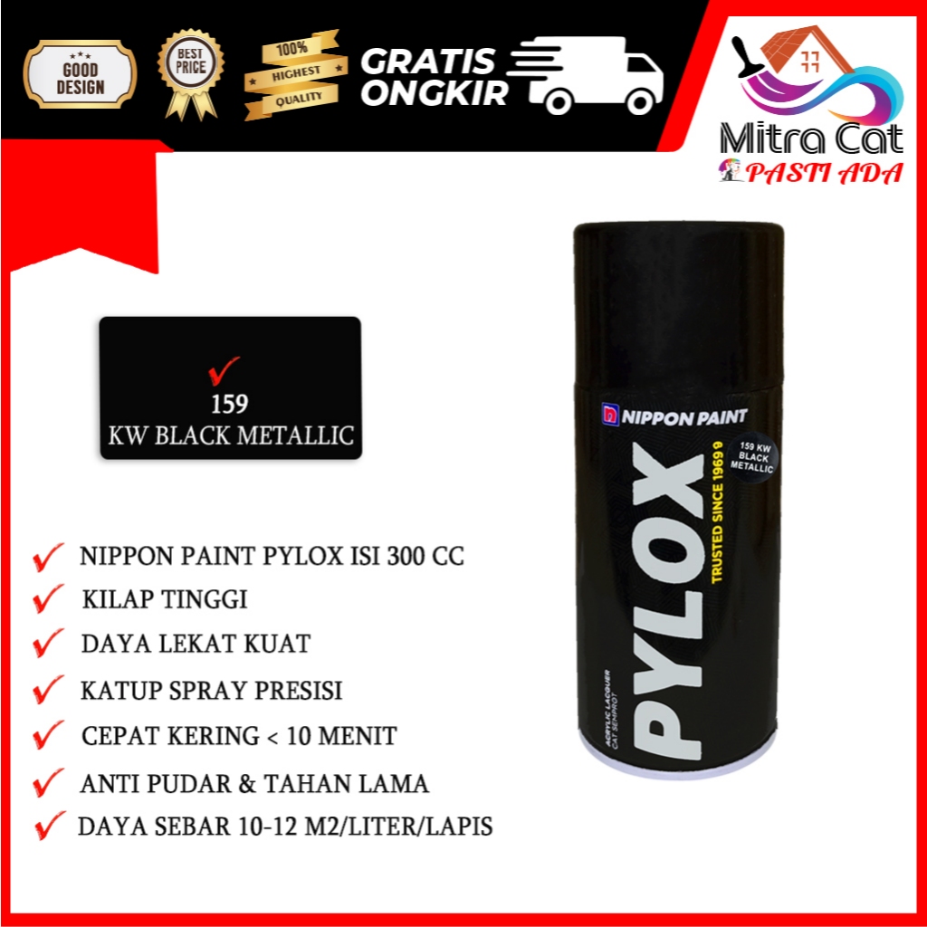 NIPPON 300CC PYLOX 159 KW BLACK METALLIC