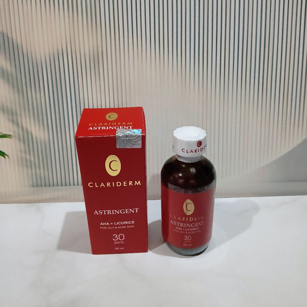 BPOM TONER CLARIDERM BPOM//Alkohol Clariderm  Bpom