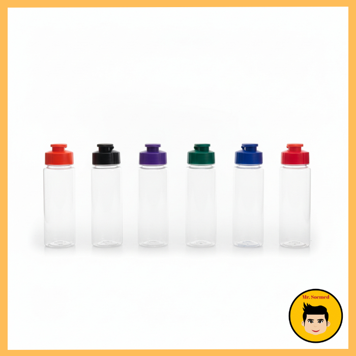 Chielo Miami 500ml Botol Minum Plastik Tumbler Custom Cetak Nama Logo UV Sablon Food grade