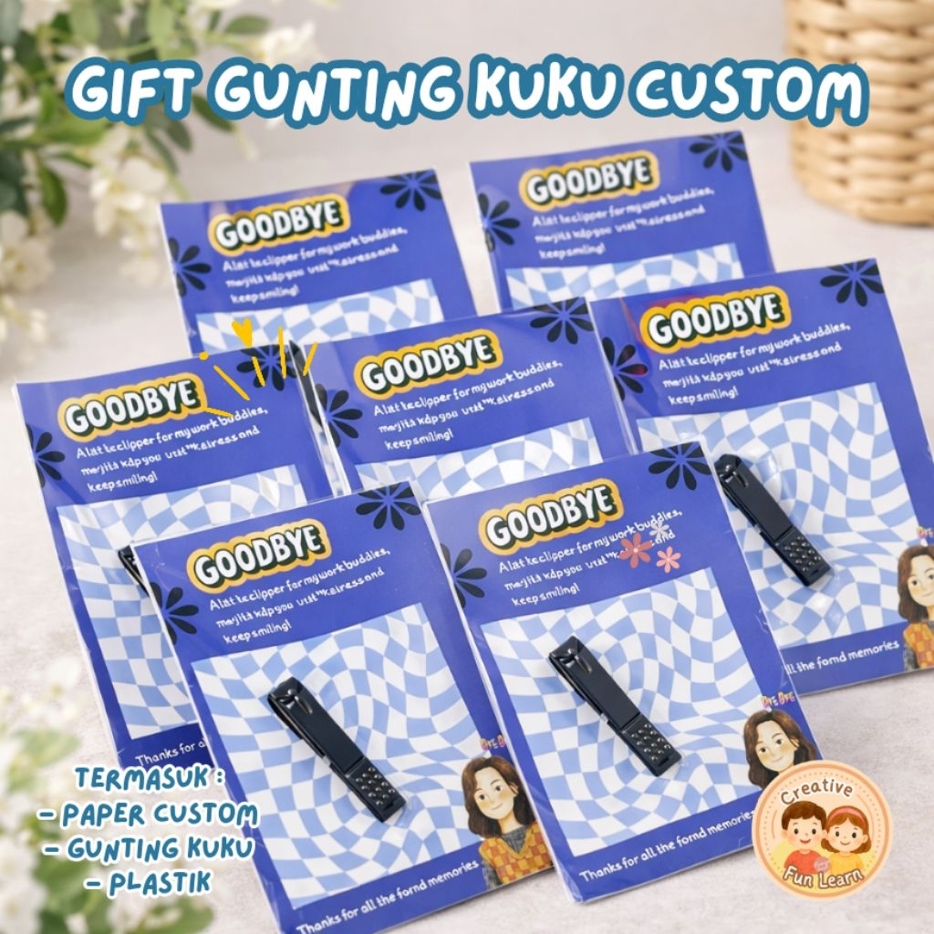 COD Ready Souvenir Gunting Kuku | Gift Custom