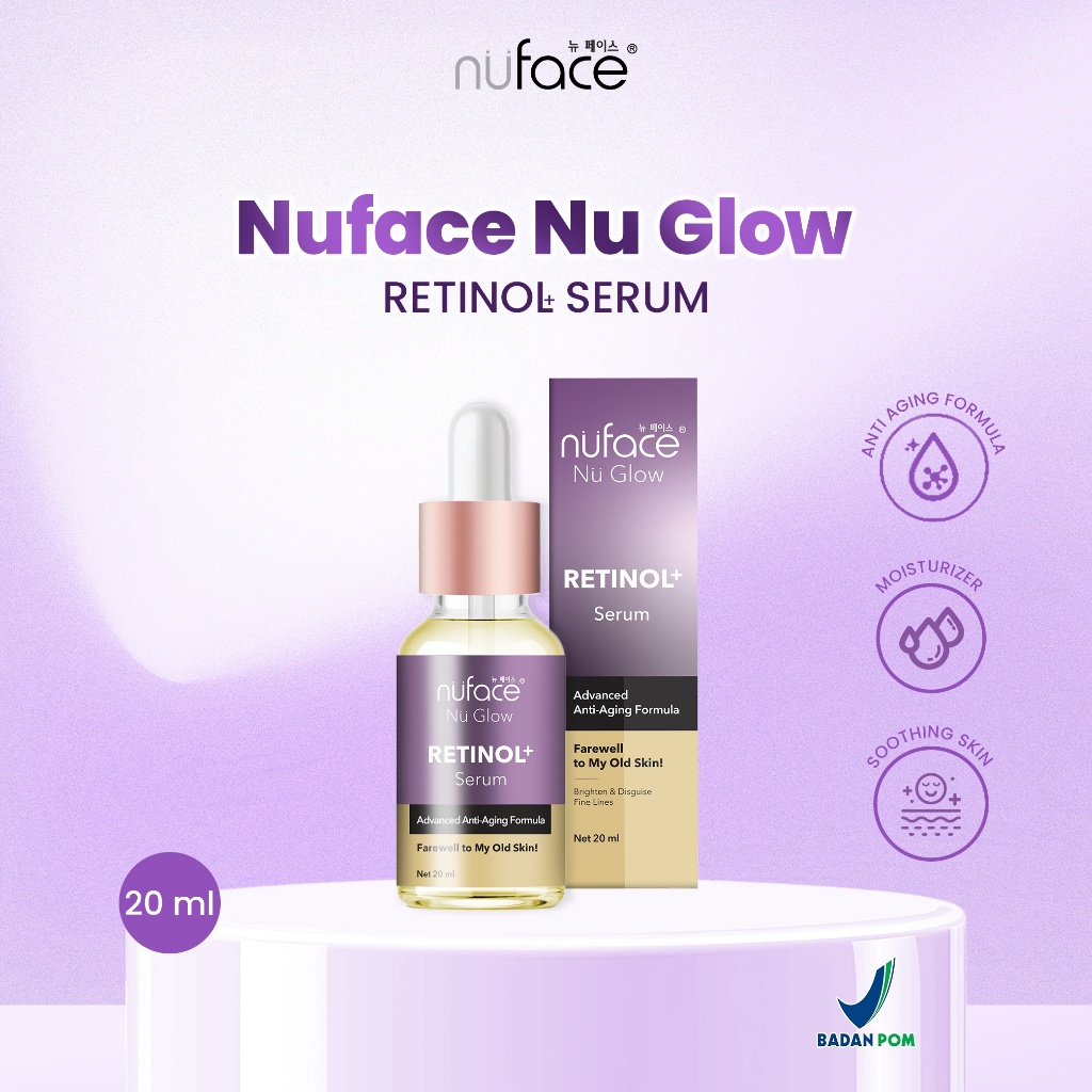Nuface Nu Glow Retinol+ Serum
