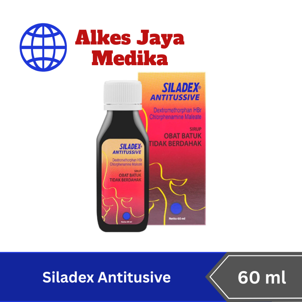 Siladex Antitussive Sirup 60ml - Obat Batuk Tidak Berdahak