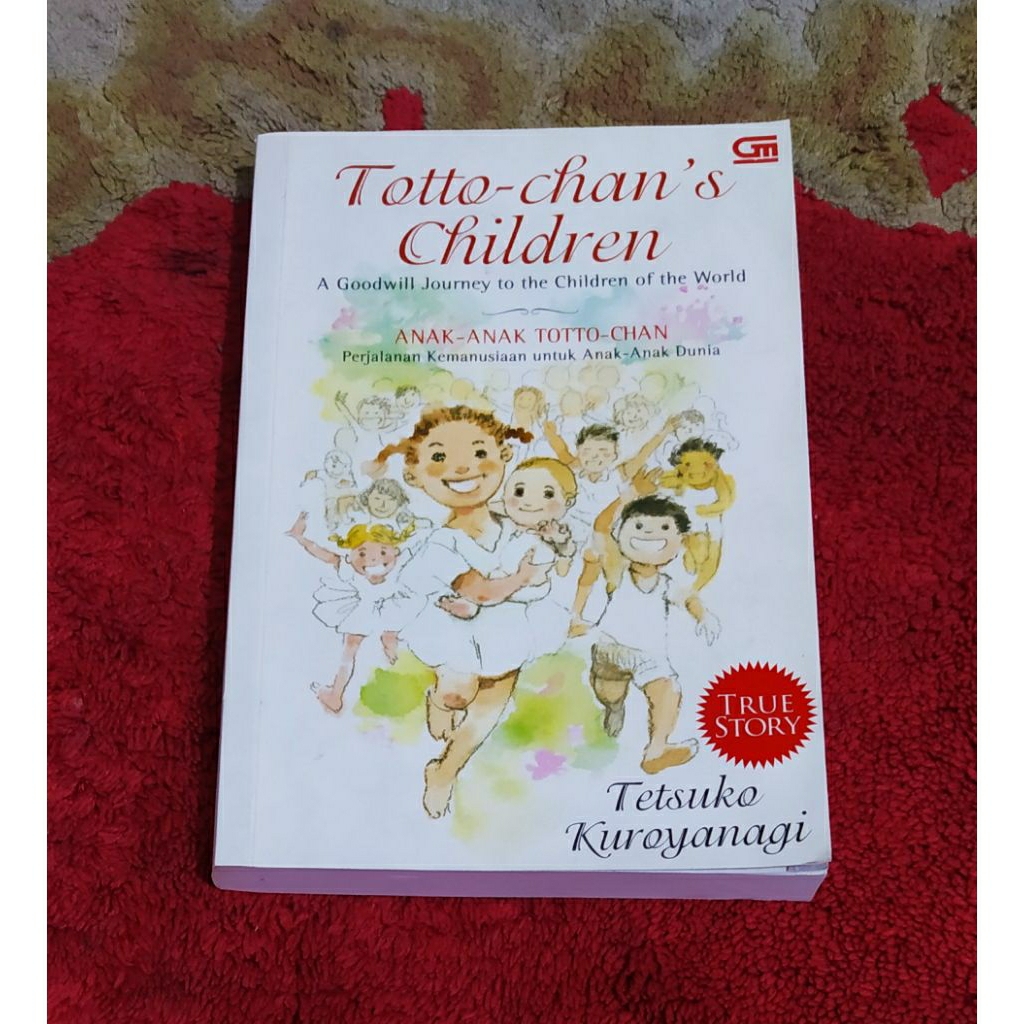 Novel Tetsuko Kuroyanagi "Totto-chan's Children" ORI preloved