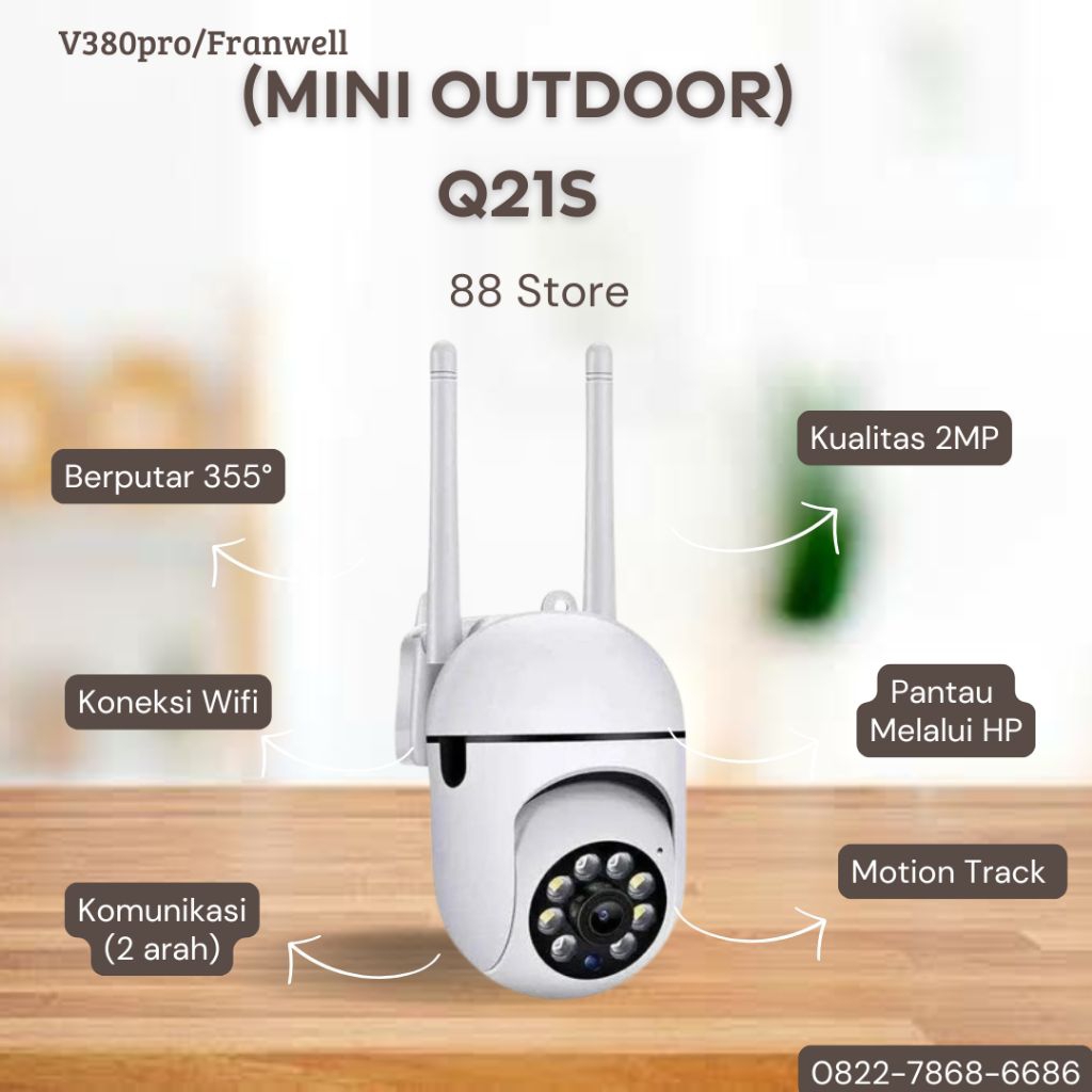 CCTV V380 Pro Q21s GRADE A