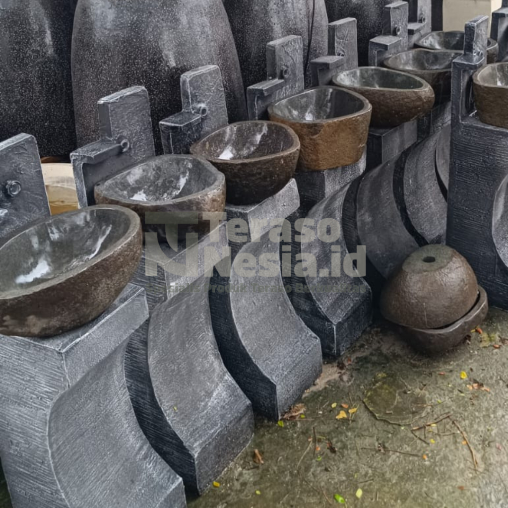 Invoice Wastafel Taman Batu Alam Minimalis / Wastafel Taman Murah