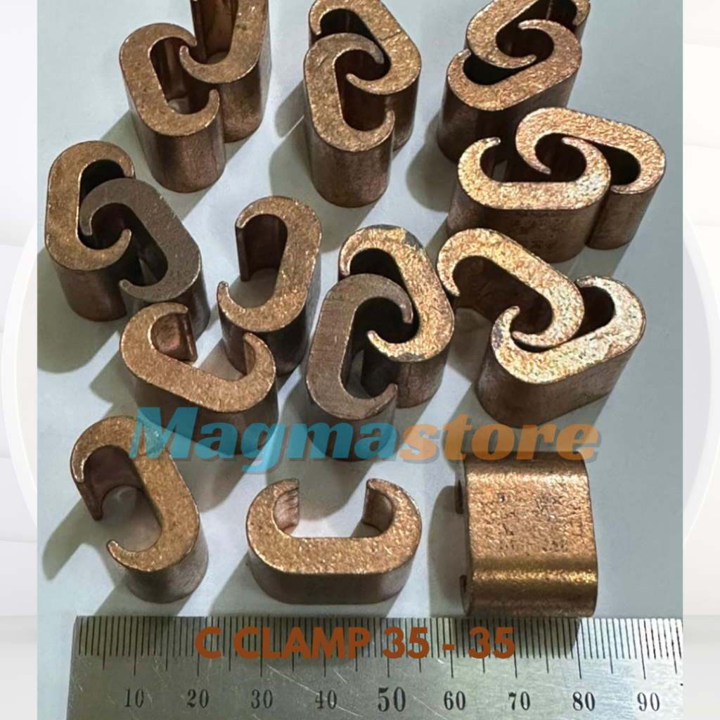 C Clamp Grounding size 35 - 35 mm