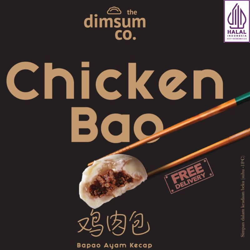 BAKPAO DIMSUM PREMIUM Ayam Kecap 6 pcs Halal