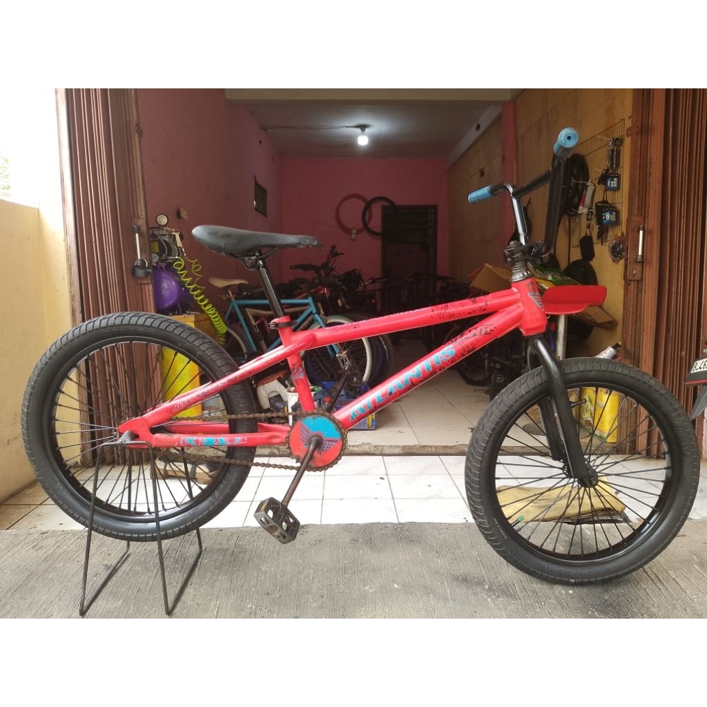 Sepeda BMX Seken Atlantis UK 20 Inch Rem Torpedo Siap Pakai