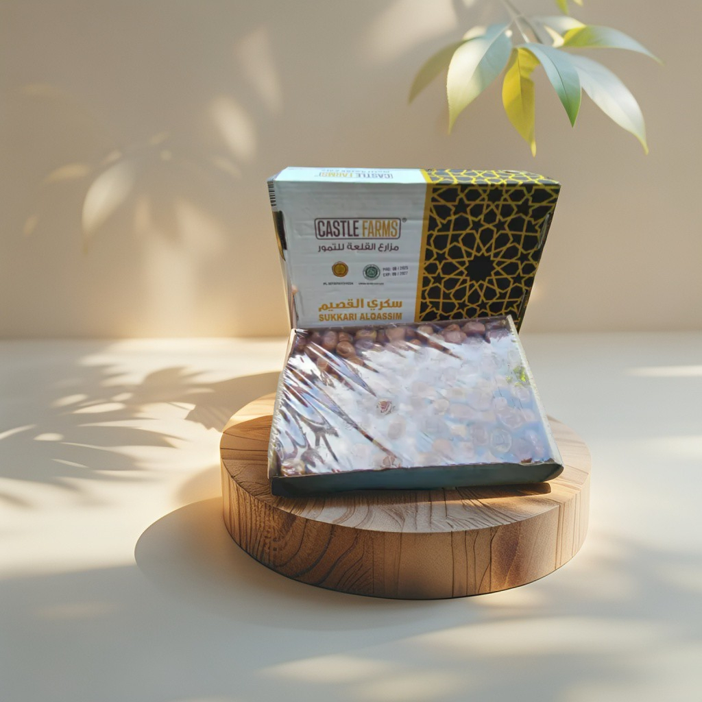Kurma Sukari Castle Farms - 3 Kg Premium Lembut Enak Legit
