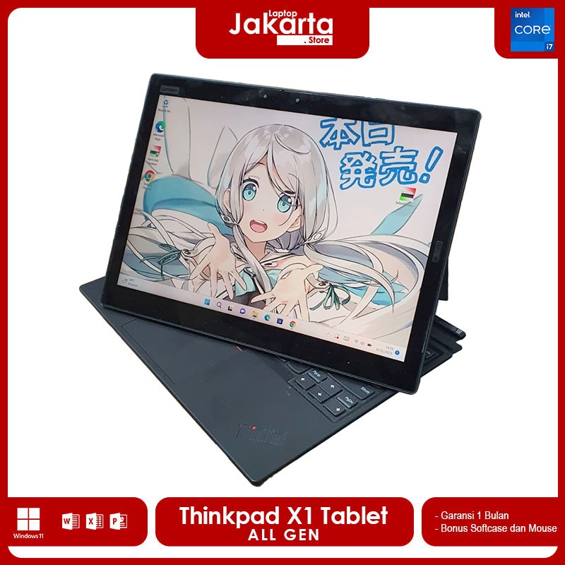 LENOVO THINKPAD X1 TABLET ALL GEN i7 | i5 RAM 16GB SSD MURAH BERGARANSI