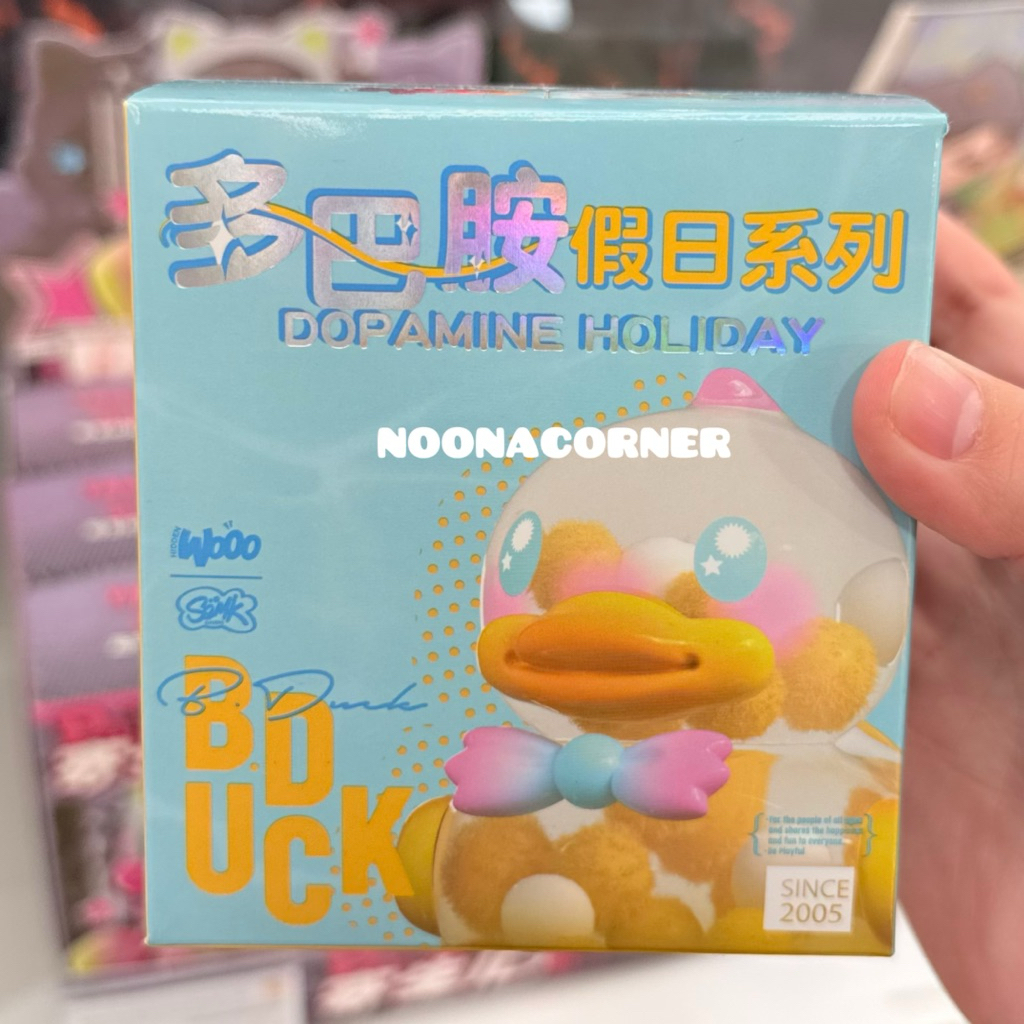 Ohsome x B.Duck‼️ Blind Box B.Duck Bebek Floating Duck Dopamine Figure Collection (1 Pcs Random)