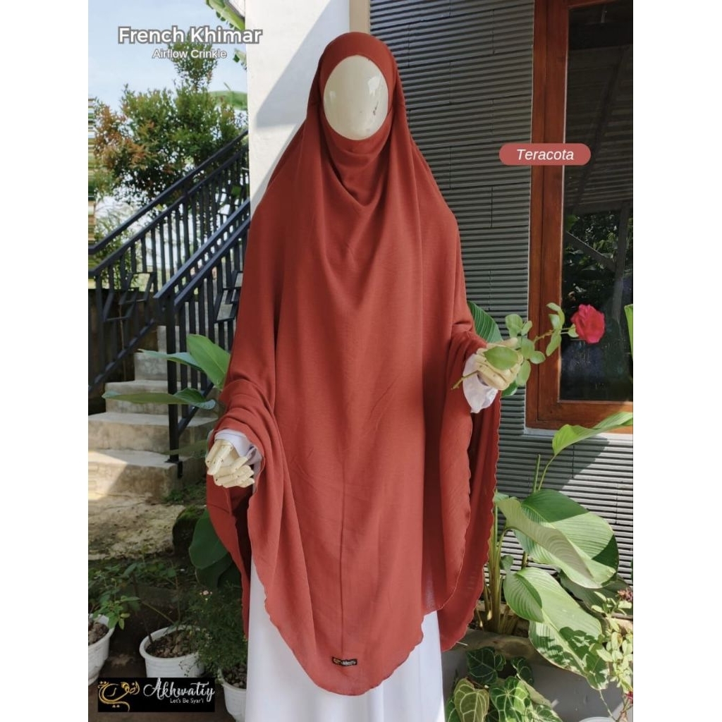 FRENCH KHIMAR FK INSTAN BY AKHWATIY