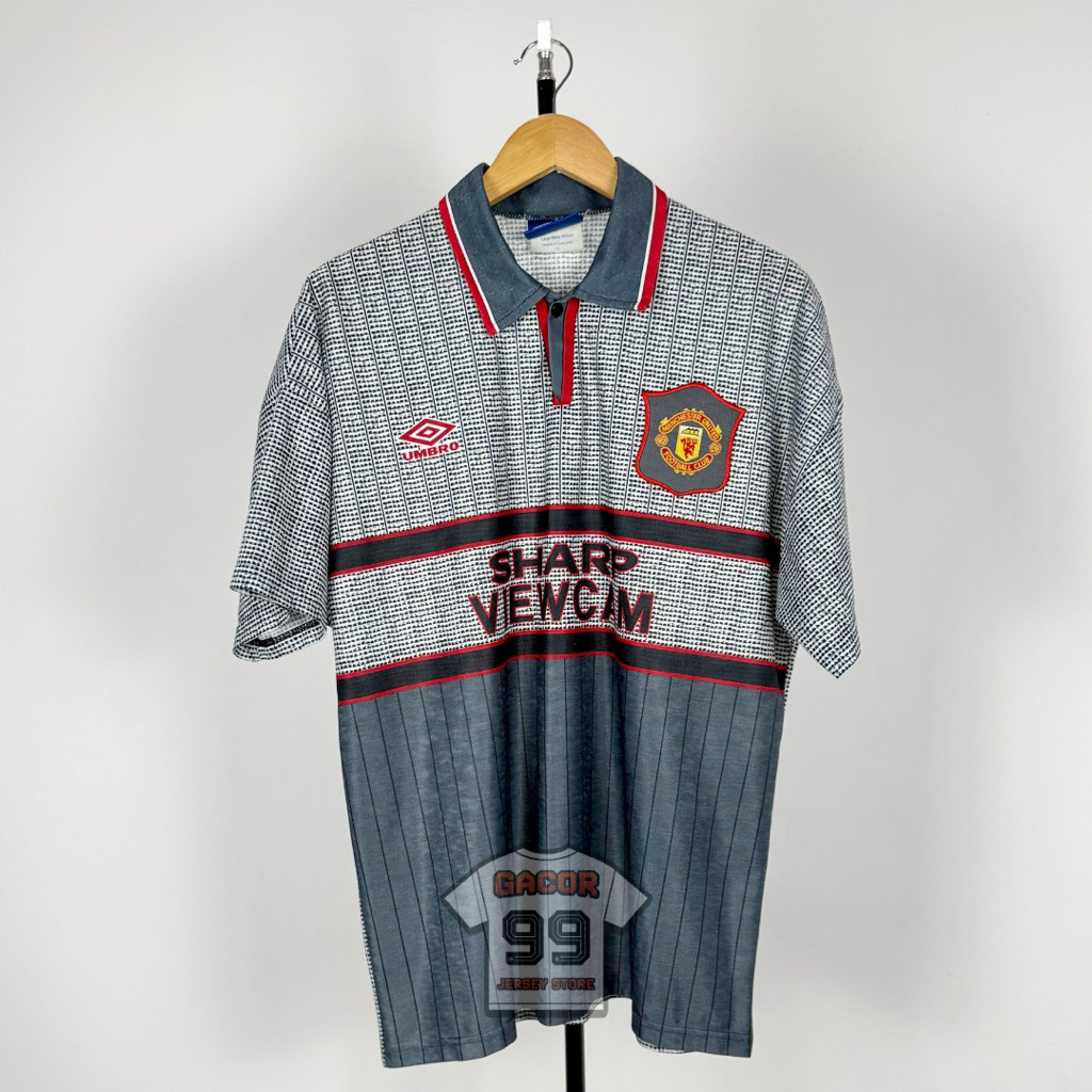 Man United 95/96 Away Jersey Original - Size L