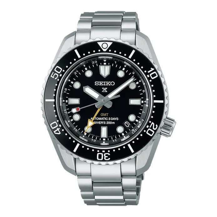 SEIKO Prospex 1968 Heritage Diver’s GMT 200m Automatic Black Dial - SPB383J1