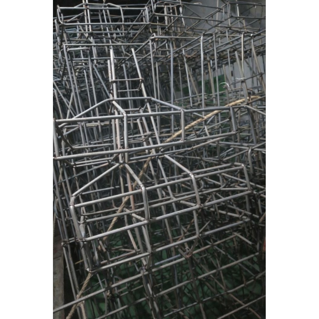 Cakar Ayam Plus stek Pondasi Cor Bangunan Besi 10mm FULL Polos Ukuran 40×40 | Kokoh & Kuat | Hemat &