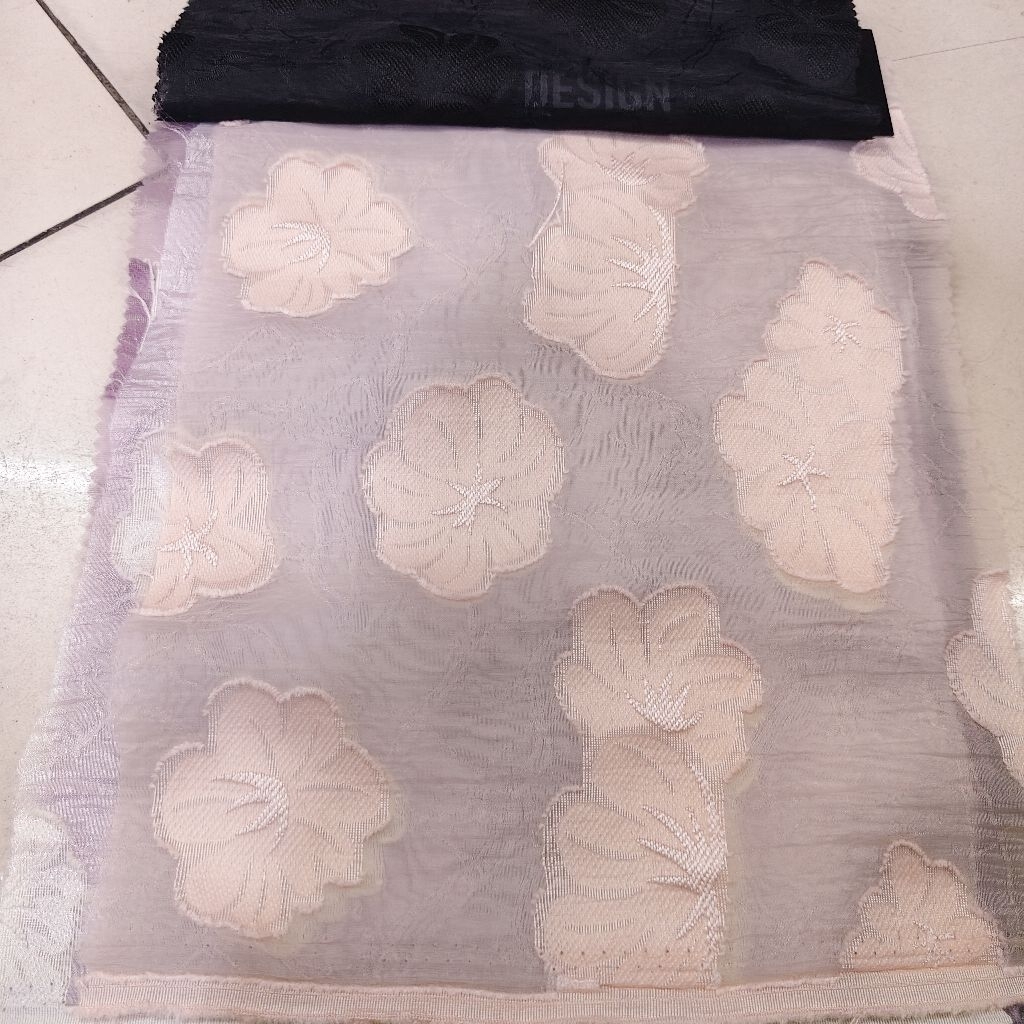 Kain Organza Embos Premium/Kain Organza Premium/Kain Organza Motif