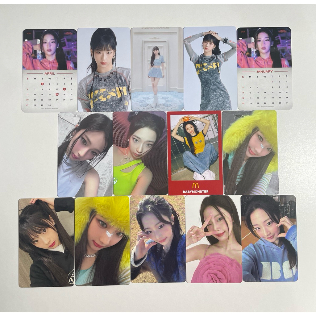 [CLEARANCE SELL] official photocard pc ruka babymonster