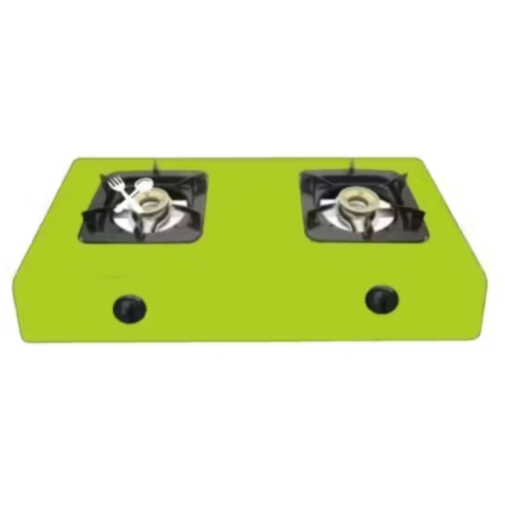 Stiker Kompor 2 Tungku Warna Polos