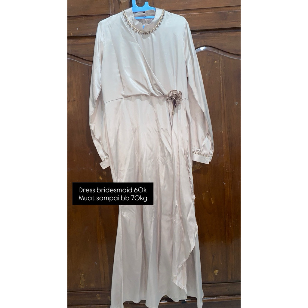 preloved dress bridesmaid