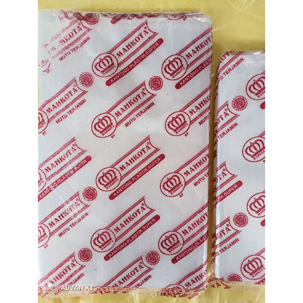 Plastik PP BENING TEBAL 05 ukuran 40x60 40x70 40x75 60x100