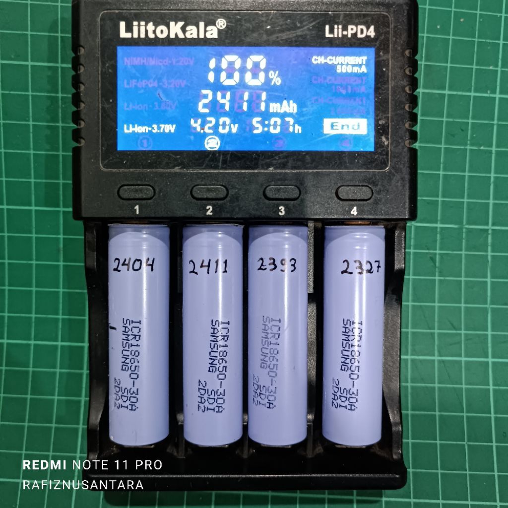 Baterai 18650 copotan baterai laptop Samsung ICR18650-30A / Samsung ICR18650-28A